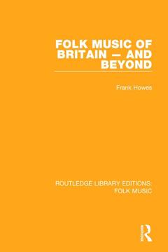 Couverture de l’ouvrage Folk Music of Britain - and Beyond