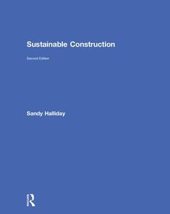 Couverture de l’ouvrage Sustainable Construction