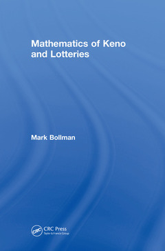 Couverture de l’ouvrage Mathematics of Keno and Lotteries