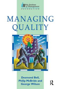 Couverture de l’ouvrage Managing Quality