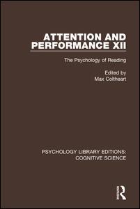Cover of the book Attention and Performance XII