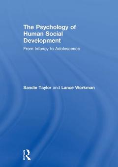 Couverture de l’ouvrage The Psychology of Human Social Development