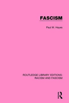 Couverture de l’ouvrage Fascism