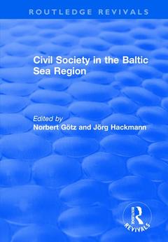 Couverture de l’ouvrage Civil Society in the Baltic Sea Region