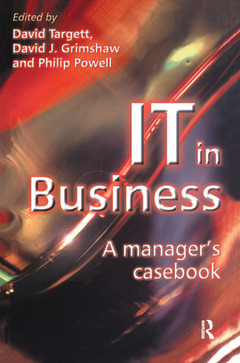 Couverture de l’ouvrage IT in Business: A Business Manager's Casebook