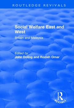 Cover of the book Social Welfare East and West