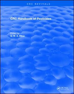 Couverture de l’ouvrage CRC Handbook of Pesticides