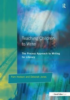 Couverture de l’ouvrage Teaching Children to Write