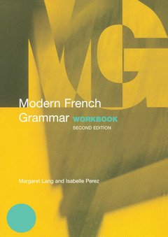 Couverture de l’ouvrage Modern French Grammar Workbook