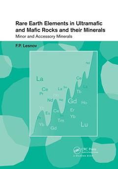 Couverture de l’ouvrage Rare Earth Elements in Ultramafic and Mafic Rocks and their Minerals