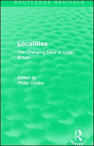 Couverture de l’ouvrage Routledge Revivals: Localities (1989)