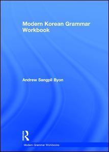 Couverture de l’ouvrage Modern Korean Grammar Workbook