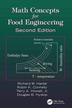 Couverture de l’ouvrage Math Concepts for Food Engineering