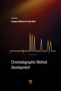 Couverture de l’ouvrage Chromatographic Methods Development