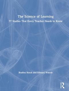 Couverture de l’ouvrage The Science of Learning