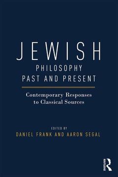 Couverture de l’ouvrage Jewish Philosophy Past and Present