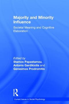 Couverture de l’ouvrage Majority and Minority Influence