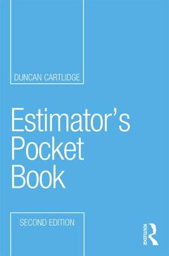 Couverture de l’ouvrage Estimator's Pocket Book