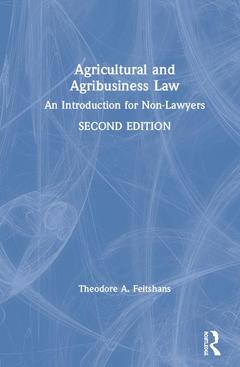 Couverture de l’ouvrage Agricultural and Agribusiness Law