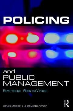 Couverture de l’ouvrage Policing and Public Management