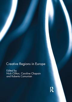 Couverture de l’ouvrage Creative Regions in Europe