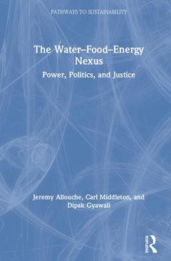 Couverture de l’ouvrage The Water–Food–Energy Nexus