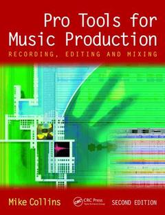 Couverture de l’ouvrage Pro Tools for Music Production