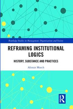 Couverture de l’ouvrage Reframing Institutional Logics
