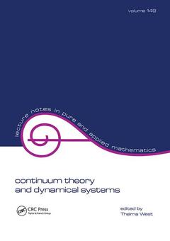 Cover of the book Continuum Theory & Dynamical Systems
