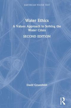 Couverture de l’ouvrage Water Ethics