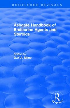Cover of the book Ashgate Handbook of Endocrine Agents and Steroids