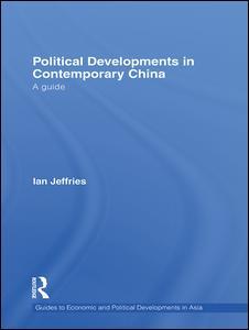 Couverture de l’ouvrage Political Developments in Contemporary China