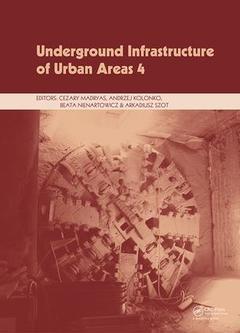 Couverture de l’ouvrage Underground Infrastructure of Urban Areas 4