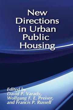Couverture de l’ouvrage New Directions in Urban Public Housing