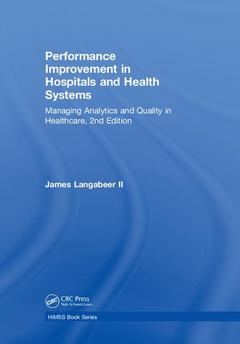 Cover of the book Performance Improvement in Hospitals and Health Systems