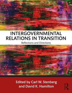 Couverture de l’ouvrage Intergovernmental Relations in Transition