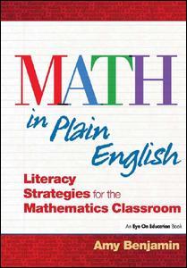Couverture de l’ouvrage Math In Plain English