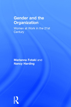 Couverture de l’ouvrage Gender and the Organization
