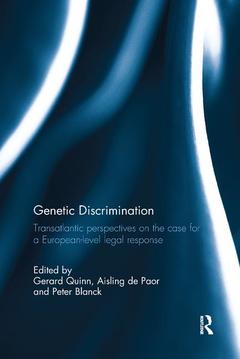 Couverture de l’ouvrage Genetic Discrimination