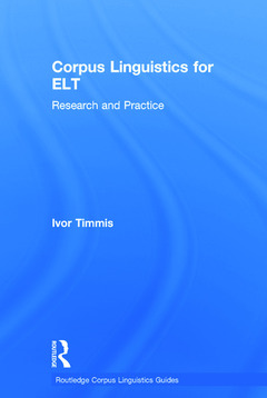 Couverture de l’ouvrage Corpus Linguistics for ELT
