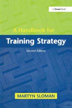 Couverture de l’ouvrage A Handbook for Training Strategy