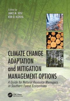 Couverture de l’ouvrage Climate Change Adaptation and Mitigation Management Options