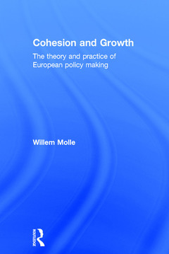 Couverture de l’ouvrage Cohesion and Growth