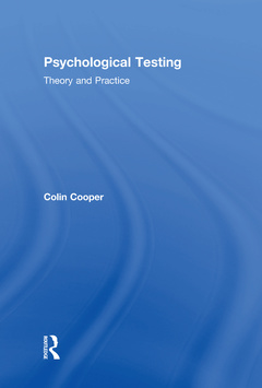 Cover of the book Psychological Testing