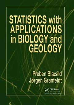 Couverture de l’ouvrage Statistics with Applications in Biology and Geology