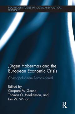 Couverture de l’ouvrage Jürgen Habermas and the European Economic Crisis