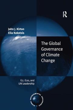 Couverture de l’ouvrage The Global Governance of Climate Change