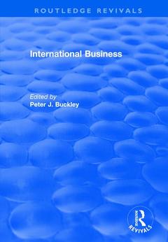 Couverture de l’ouvrage International Business