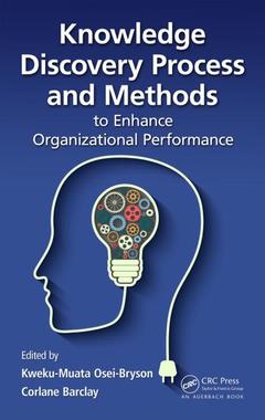 Couverture de l’ouvrage Knowledge Discovery Process and Methods to Enhance Organizational Performance