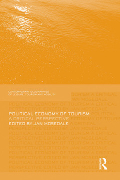 Couverture de l’ouvrage Political Economy of Tourism